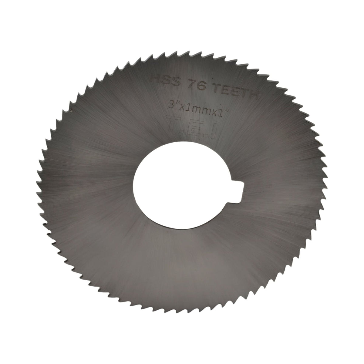 Twin Eagle Imports Slitting Saws TEI HSS Slitting Saw 3"x 1 MM x 1" Bore