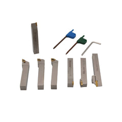 Twin Eagle Imports Tool Holder 7pc Indexable Turning Tool Holder Set 12mm 11-126-T20