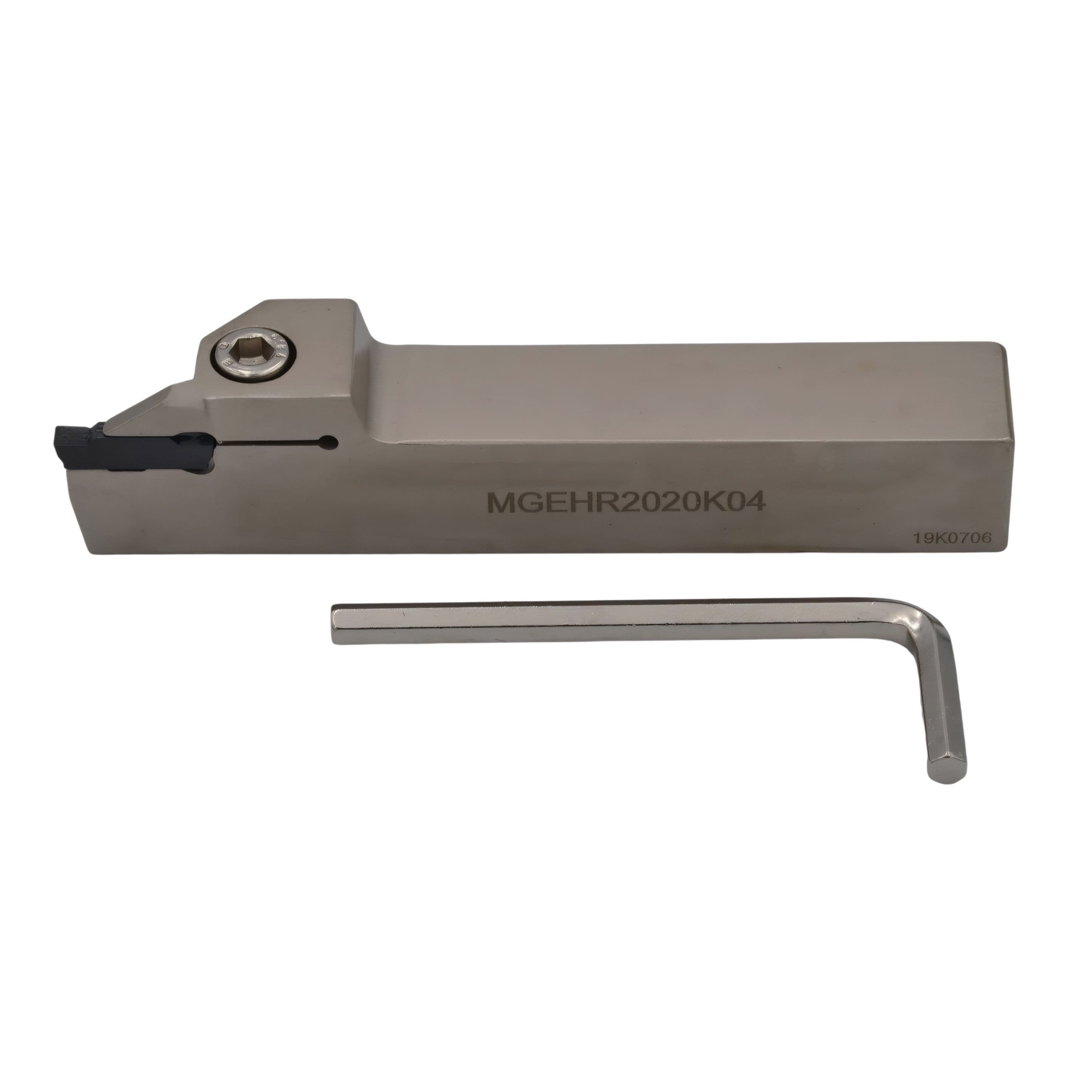 Twin Eagle Imports TOOL HOLDERS Grooving and Cut-Off Tool Holder MGEHR2020K04 w/Inserts
