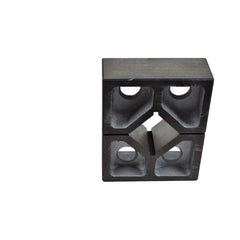Twin Eagle Imports V Block Premium 5" Cast Iron V Block Set for Precision Milling