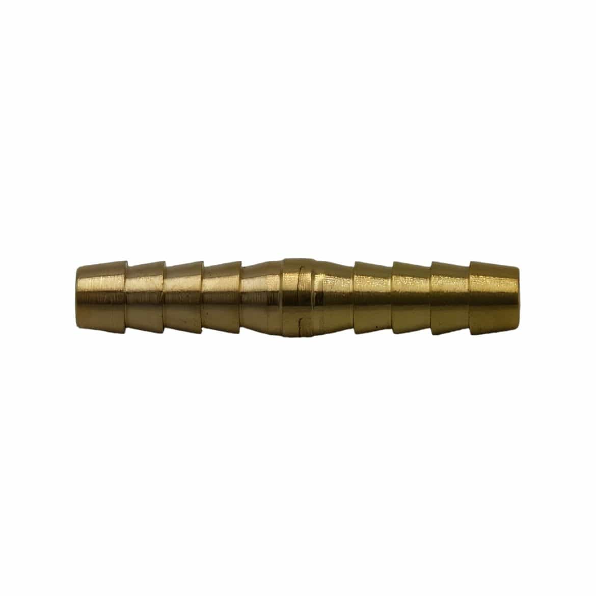 Twin Eagles Brass Connector 1/4" Brass Straight Hose Barb H1/4