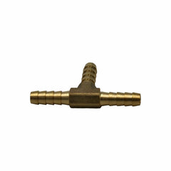 Twin Eagles Brass Connector 3/16" Three Way Brass Hose Barb Tee H6