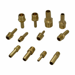 Twin Eagles Brass Connector 48 pc Brass BSP Barb Male Grab Kit