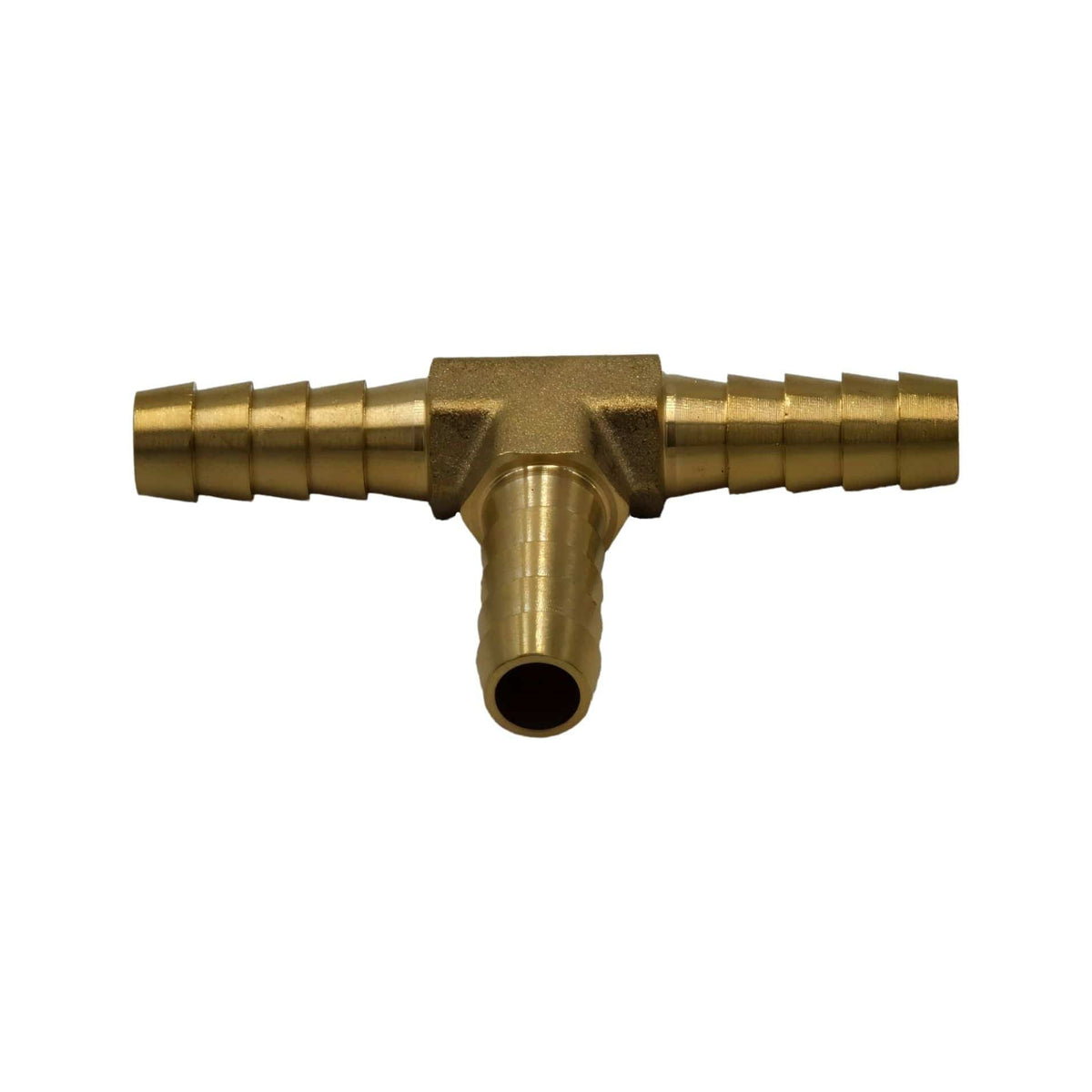 Twin Eagles Brass Connector 5/16" Three Way Brass Hose Barb Tee H5/16