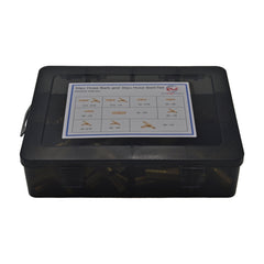 Twin Eagles Brass Connector 60pc Hose Barb T Piece & Straight Fittings Grab Kit Assortment