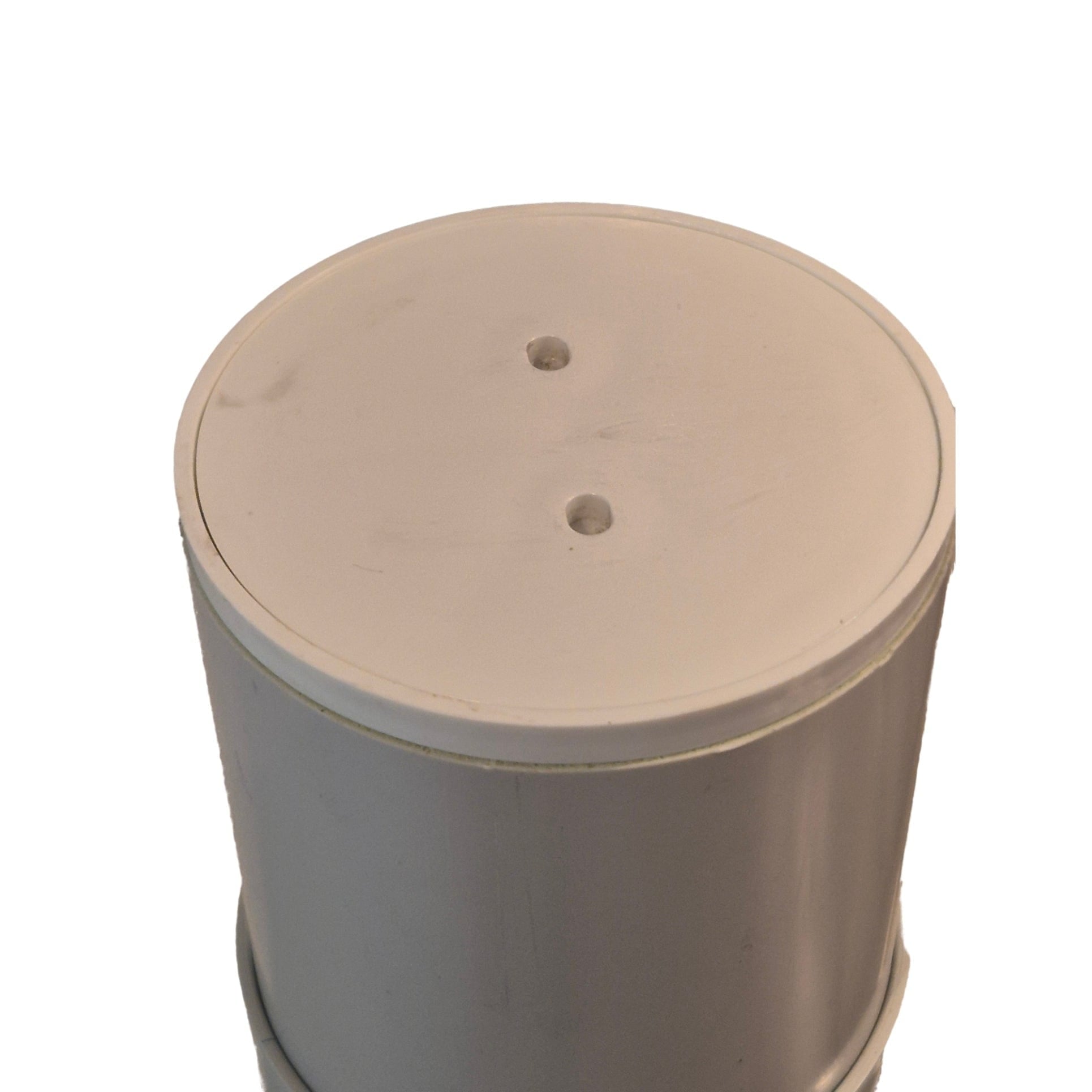 White Bolted Trap Screw - Twin Eagle Imports