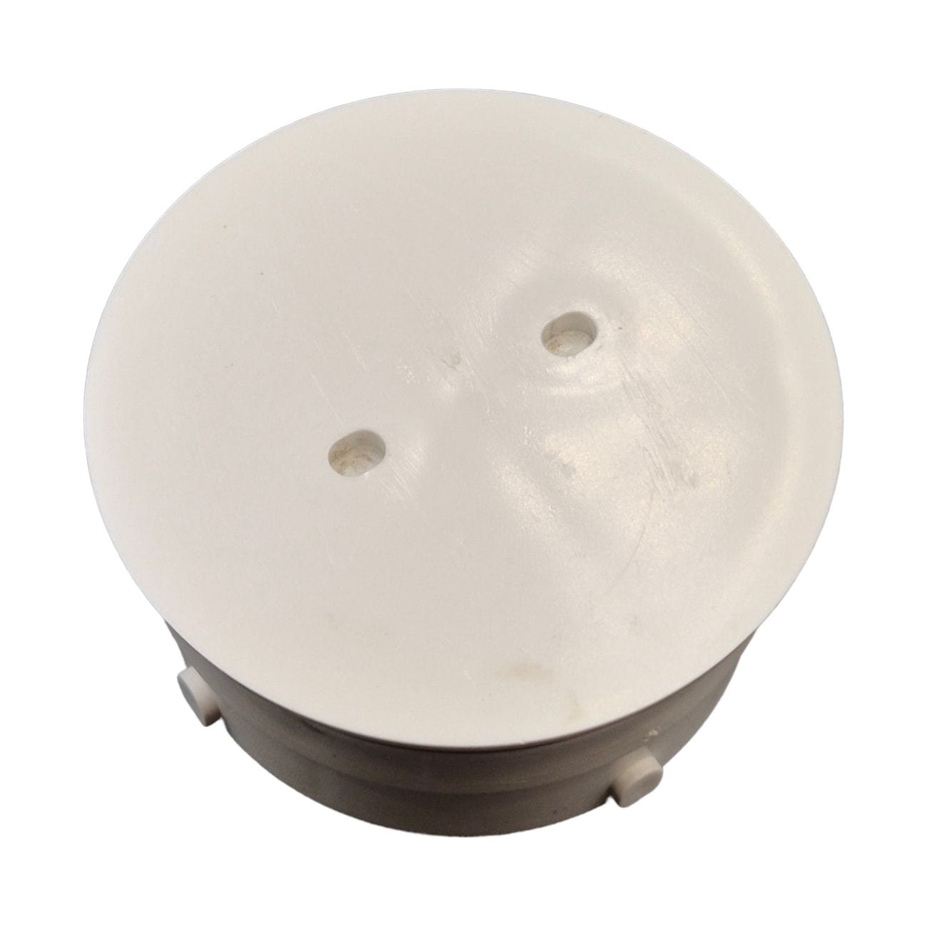 White Bolted Trap Screw - Twin Eagle Imports