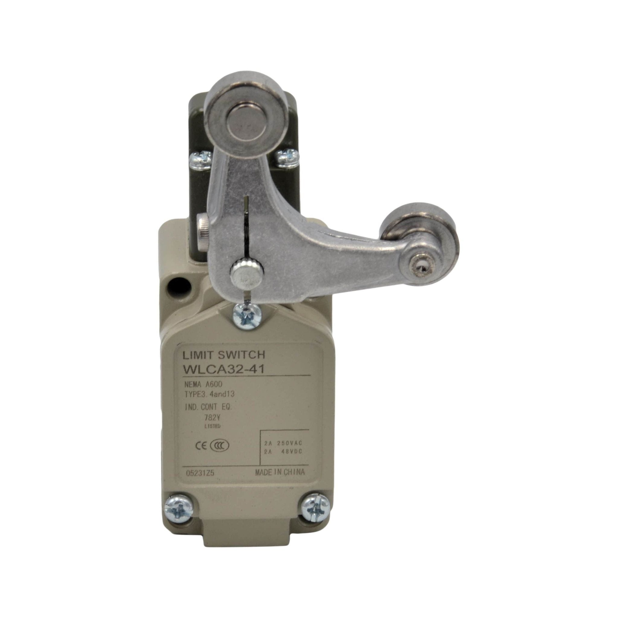 WLCA32-41 Adjustable Stainless Steel Roller Limit Switch - Twin Eagle Imports