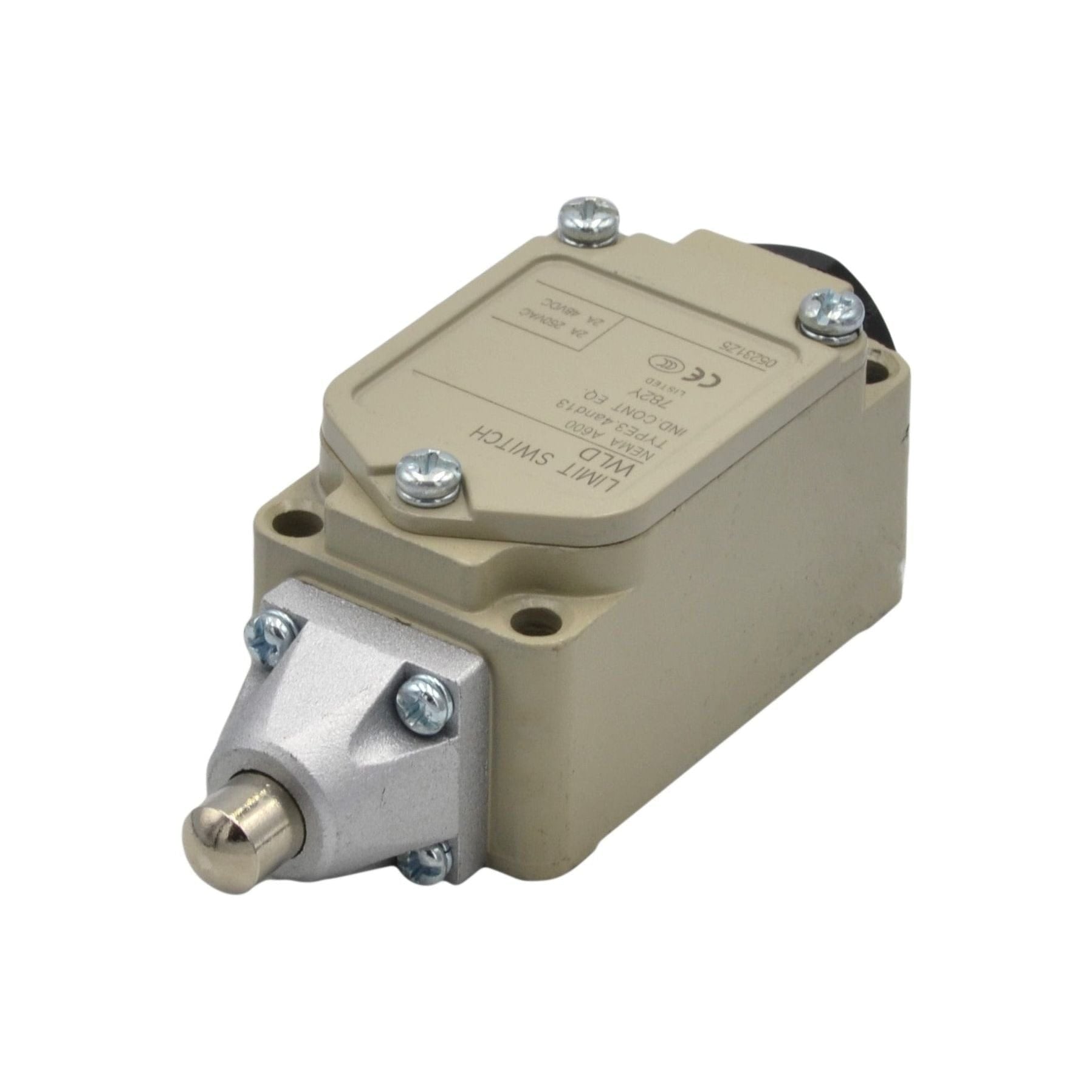 WLD Stainless Steel Pin Plunger Limit Switch - Twin Eagle Imports