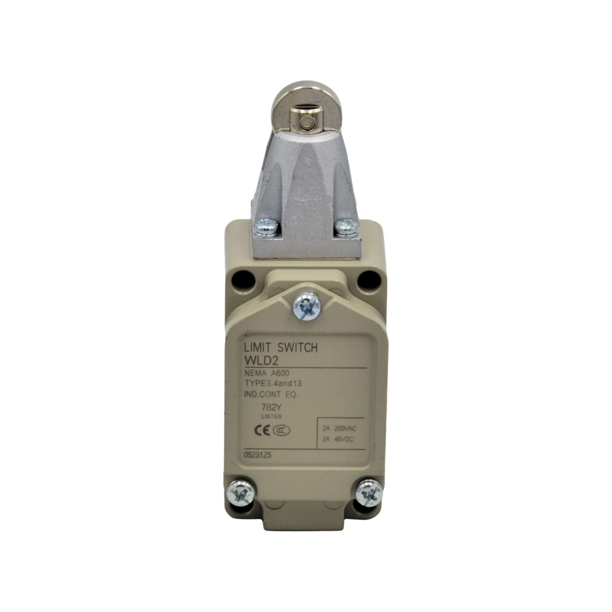 WLD2 Parallel Top-Roller Stainless Plunger Limit Switch - Twin Eagle Imports