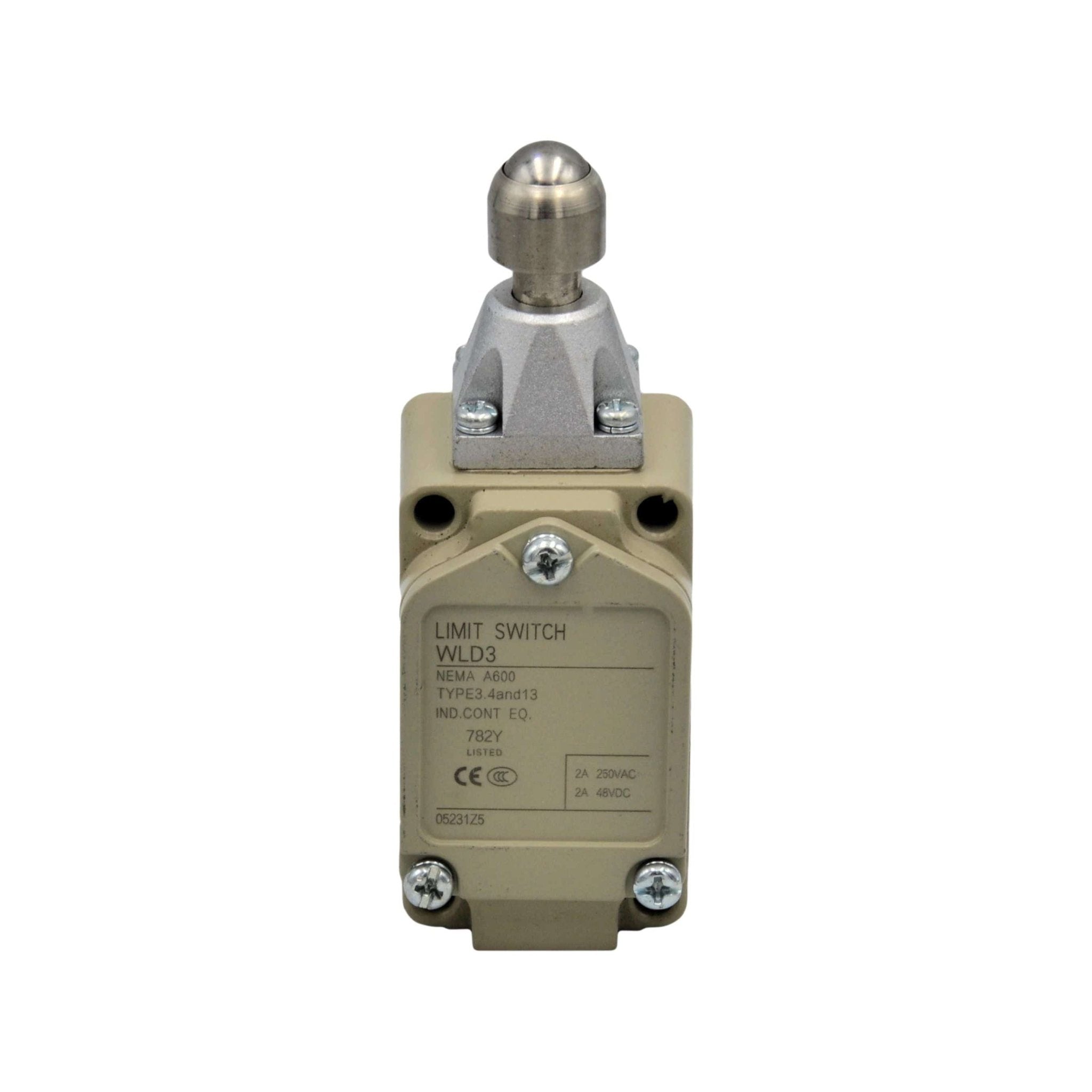 WLD3 Stainless Steel Button Plunger Limit Switch - Twin Eagle Imports