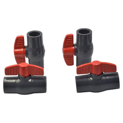 x4 PVC Pipe Female/Female 1/2" Slip Join Ball Valve - Twin Eagle Imports