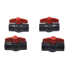 x4 PVC Pipe Female/Female 3/4" Slip Join Ball Valve - Twin Eagle Imports