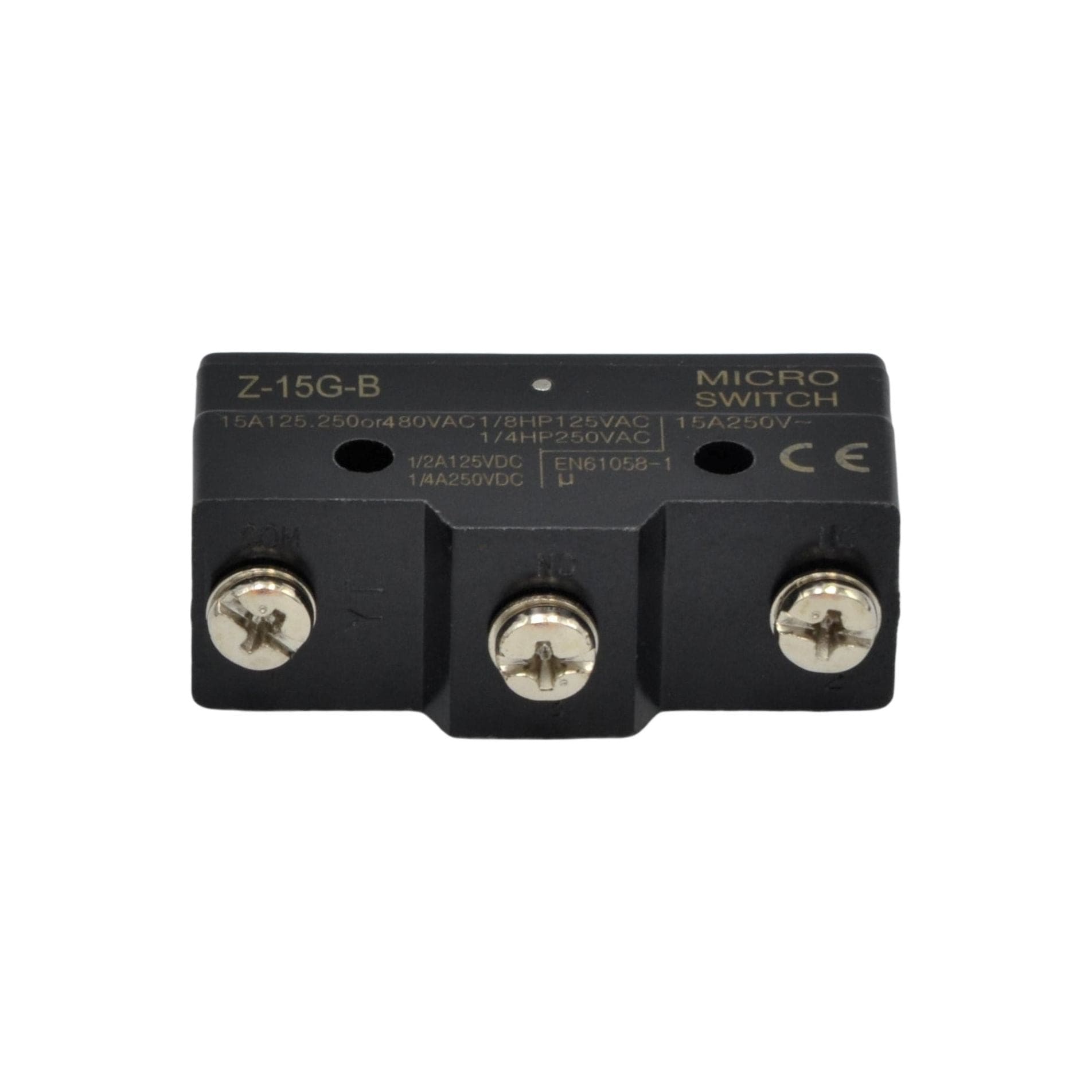 Z-15G-B Micro Limit Switch with Plunger Actuator - Twin Eagle Imports