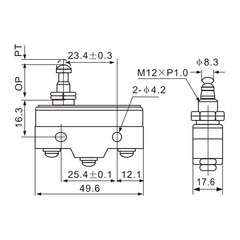 Z-15GQ-B Snap-Action Micro Limit Switch - Twin Eagle Imports