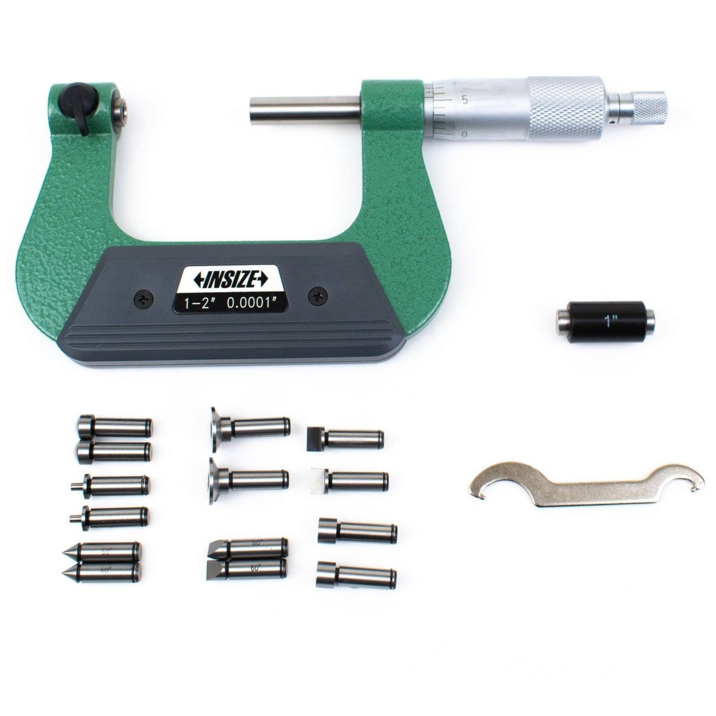 1-2" Non-Rotating Spindle Universal Micrometer 3280-2 - Twin Eagle Imports