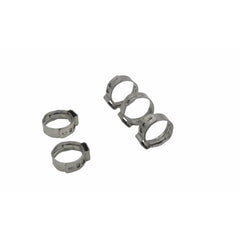100 Piece 304 Stainless Steel 14.5-17mm Ear Hose Clamp - Twin Eagle Imports