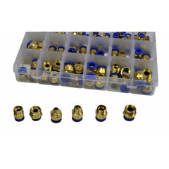 102pc PC Series Push in Air Line Grab Kit Assortment - Twin Eagle Imports