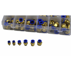 102pc PC Series Push in Air Line Grab Kit Assortment - Twin Eagle Imports