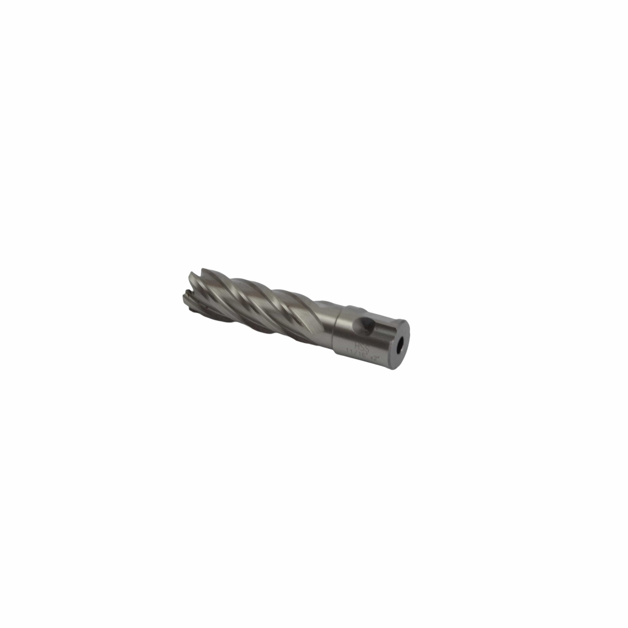 11/16" x 2" Annular cutter 3/4" Weldon Shank - Twin Eagle Imports
