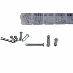 112pc Metric Clevis Pins and R Pin Grab Kit - Twin Eagle Imports