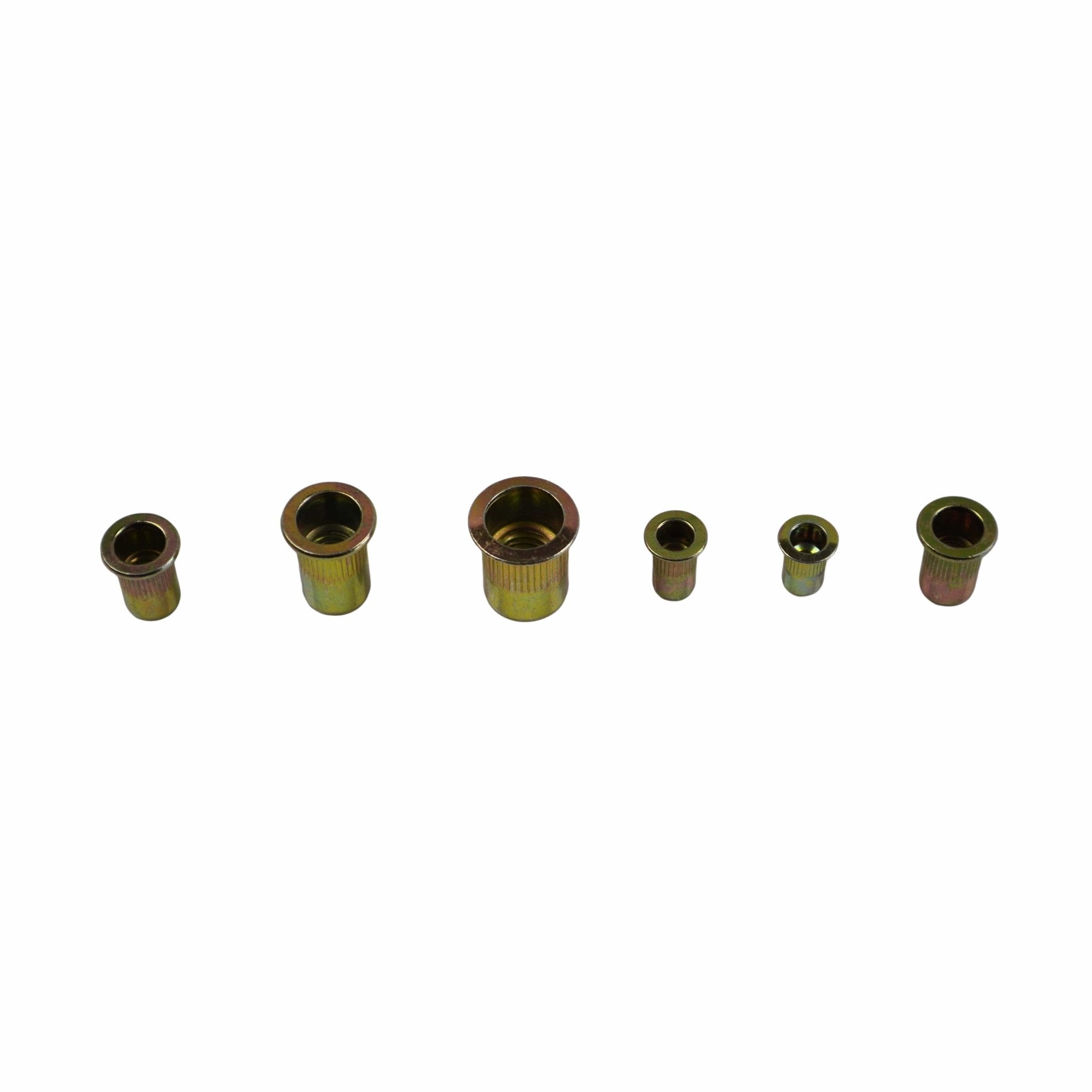 120pc Imperial Steel Flange Head Nutserts Grab Kit Assortment - Twin Eagle Imports