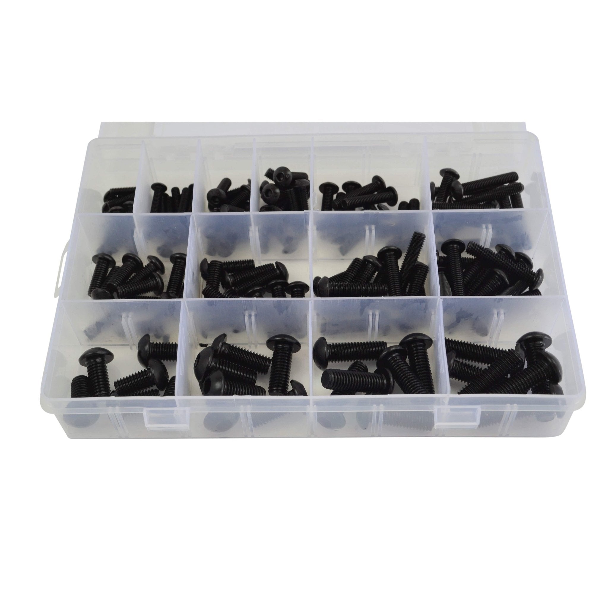 124pc Button Head Cap Screw Grab Kit - Twin Eagle Imports
