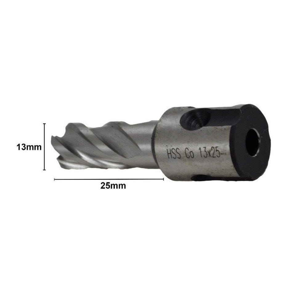 13 x 25mm D.O.C HSS 3/4" Universal Shank Annular Cutter - Twin Eagle Imports