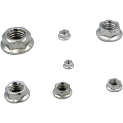 150pc Steel Metric Flange Nuts Grab Kit Assortment - Twin Eagle Imports