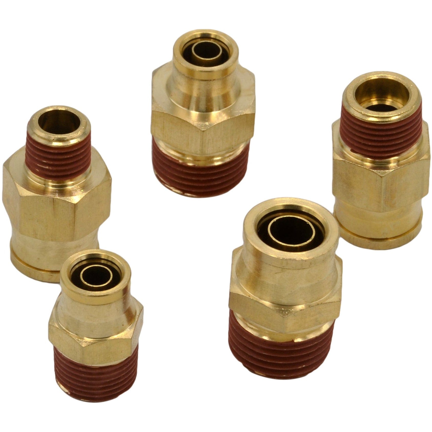 16-Piece DOT Brass Quick Connect Fitting Kit - Twin Eagle Imports