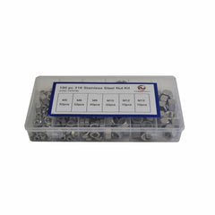 190pc Stainless Steel Nut Assortment - Twin Eagle Imports