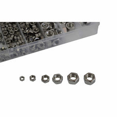 190pc Stainless Steel Nut Assortment - Twin Eagle Imports