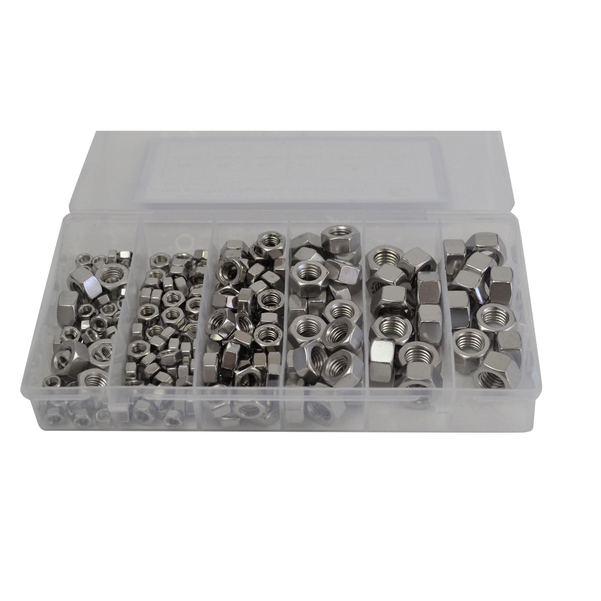 190pc Stainless Steel Nut Assortment - Twin Eagle Imports