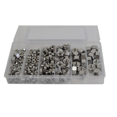 190pc Stainless Steel Nut Assortment - Twin Eagle Imports