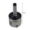 morse 3 3 jaw revolving live lathe chuck 80mm inside outside jaws cnc industrial toolholder chuck metalwork manufacturing 