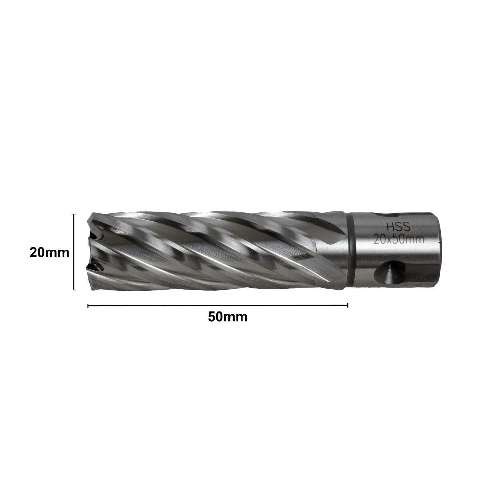 20 x 50mm D.O.C HSS 3/4" Universal Shank Annular Cutter - Twin Eagle Imports