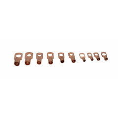 200pc Large Gauge Copper Lug Terminal Kit - Twin Eagle Imports
