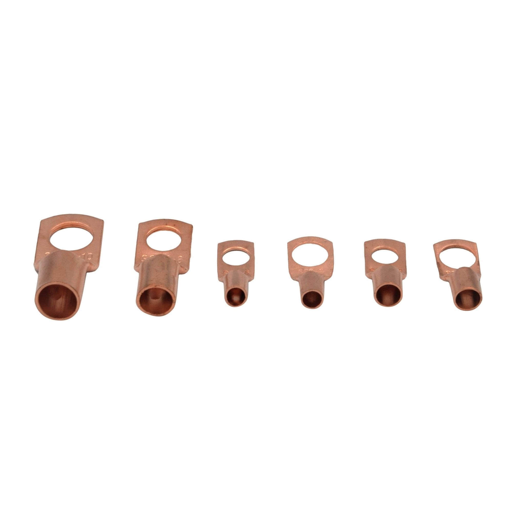 200pc Large Gauge Copper Lug Terminal Kit - Twin Eagle Imports