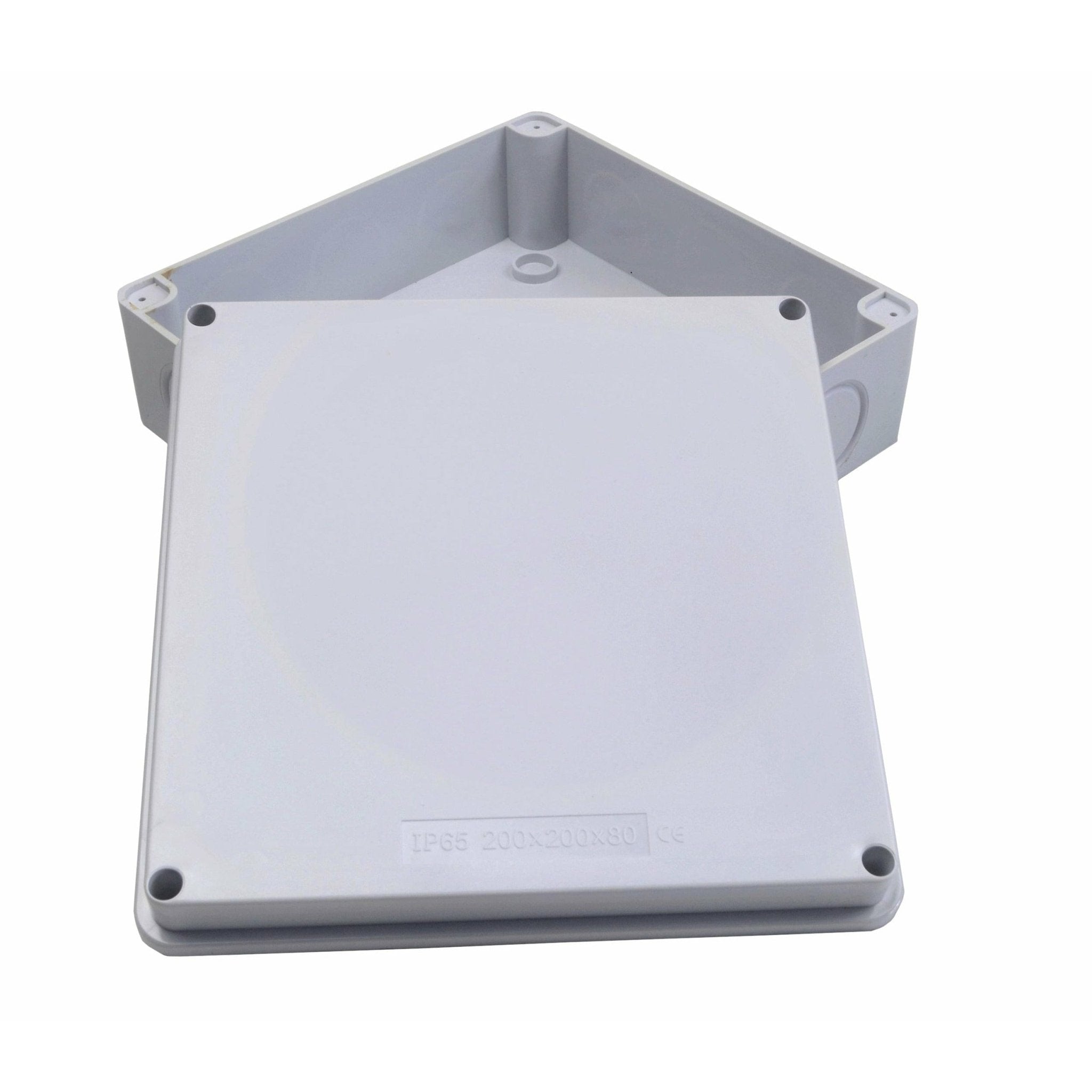 200x200x80 mm No Grommet IP65 Waterproof Junction Box - Twin Eagle Imports