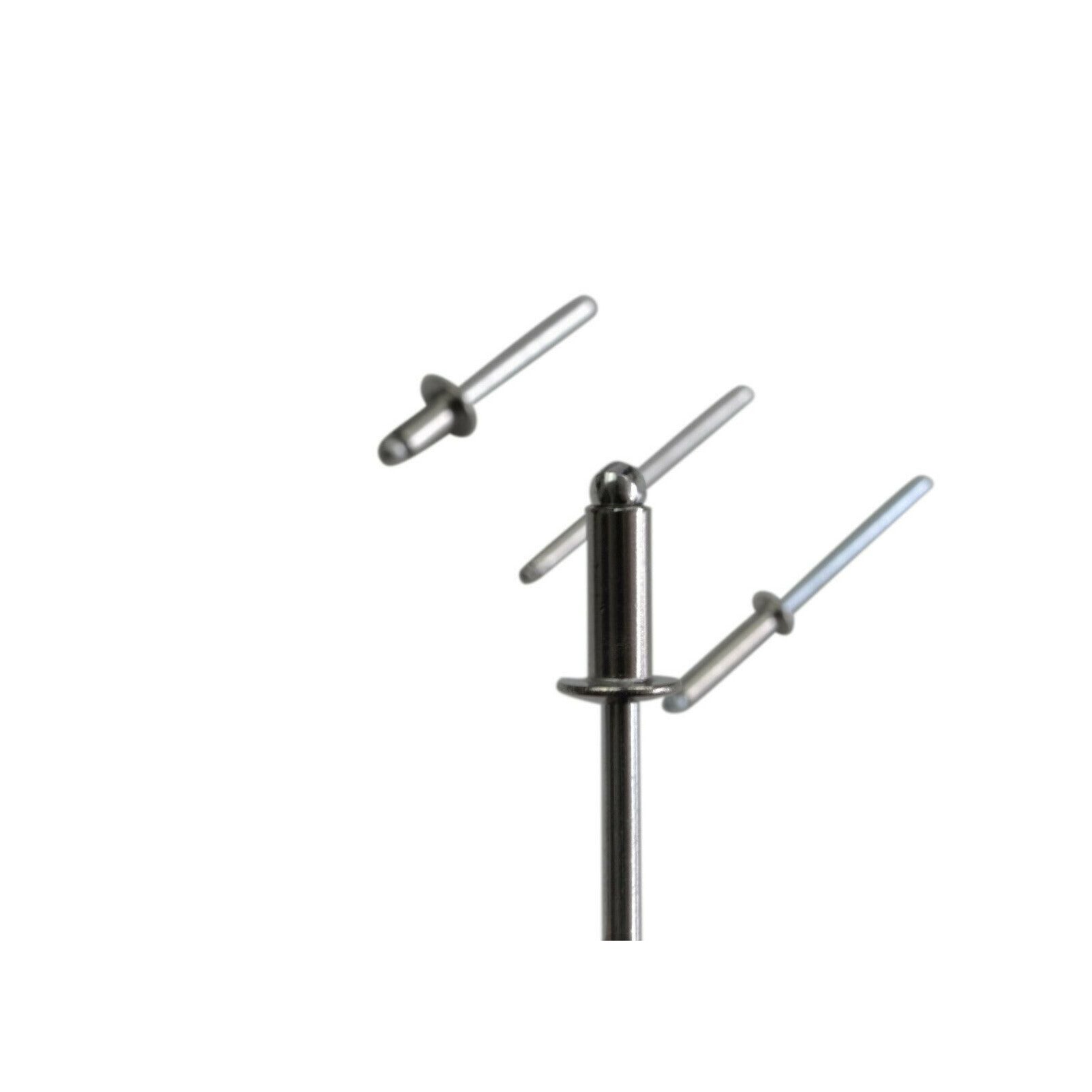510 pc 304 Stainless Steel Pop Rivet Assortment Kit 6 mm to 25 mm stalk size