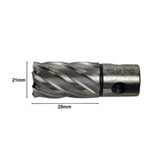 21 x 25mm D.O.C HSS 3/4" Universal Shank Annular Cutter - Twin Eagle Imports