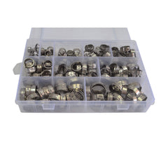 211pc 304 Stainless Steel Hose Clamp Grab Kit with Tool - Twin Eagle Imports
