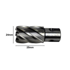 24 x 25mm D.O.C HSS 3/4" Universal Shank Annular Cutter - Twin Eagle Imports