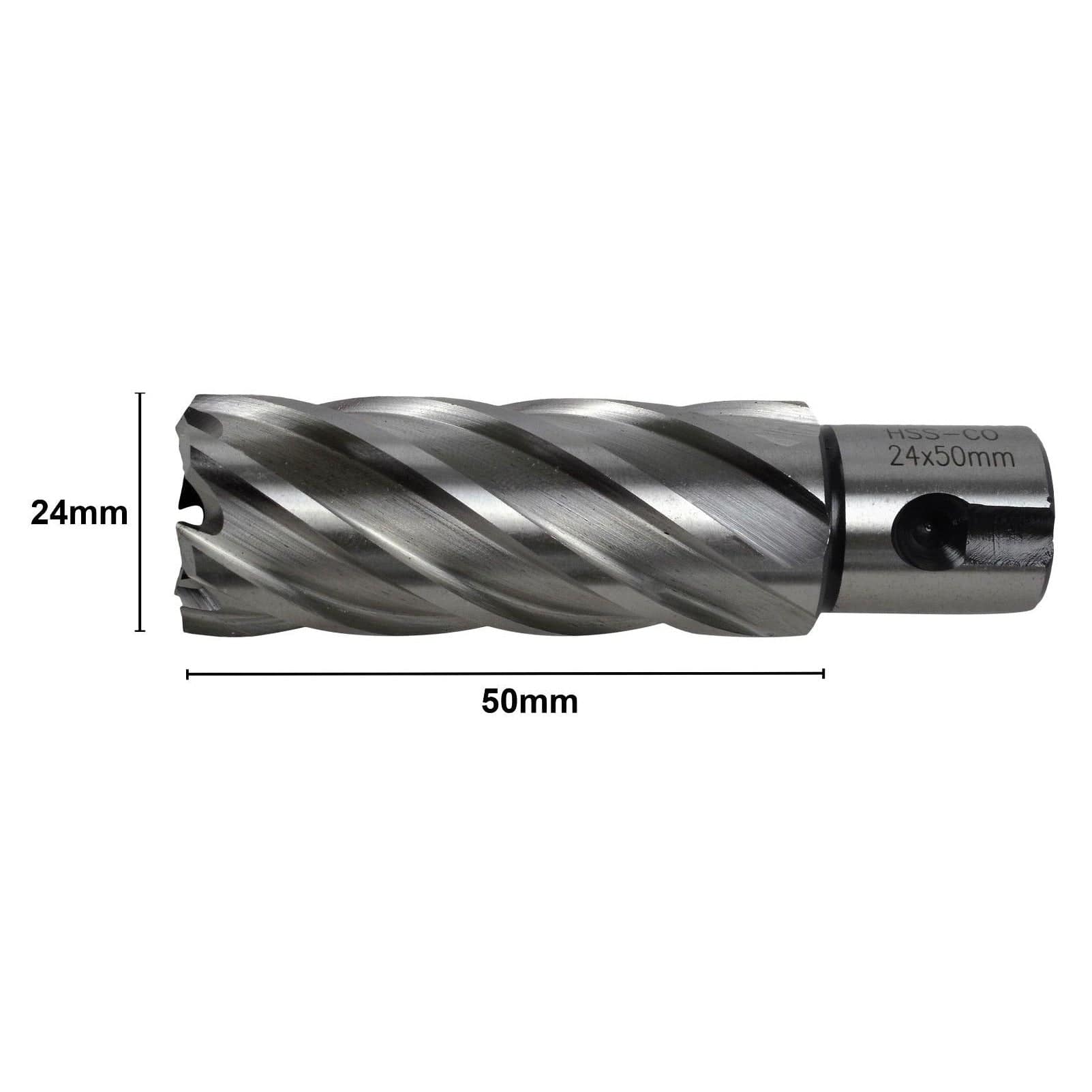 24 x 50mm D.O.C HSS 3/4" Universal Shank Annular Cutter - Twin Eagle Imports