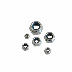 300pc Hex Nylock Nylon Carbon Steel Nut Grab Kit - Twin Eagle Imports