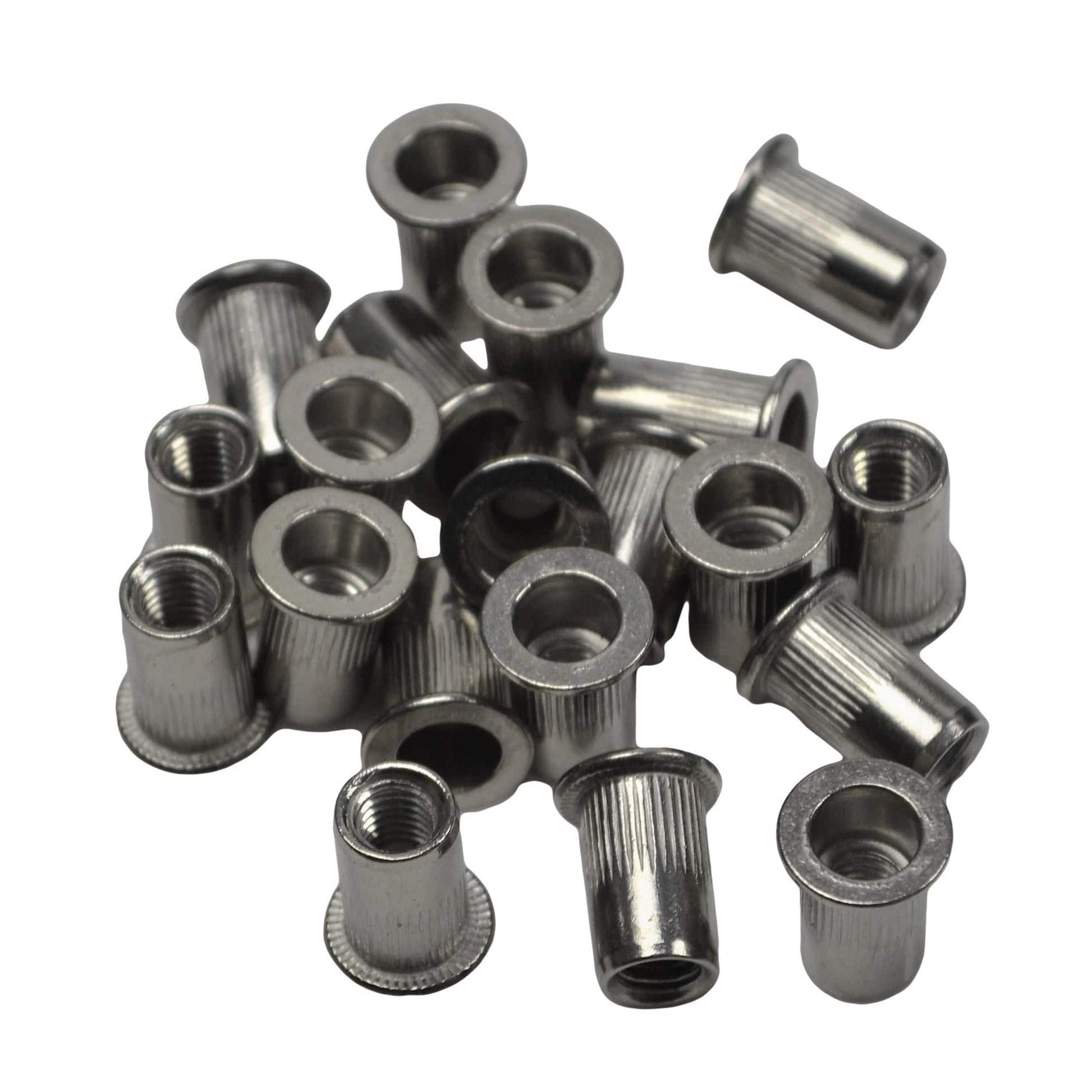 304 Stainless Steel Coarse Metric Nutsert Rivnuts M3 M4 M5 M6 M8 M10 - Twin Eagle Imports