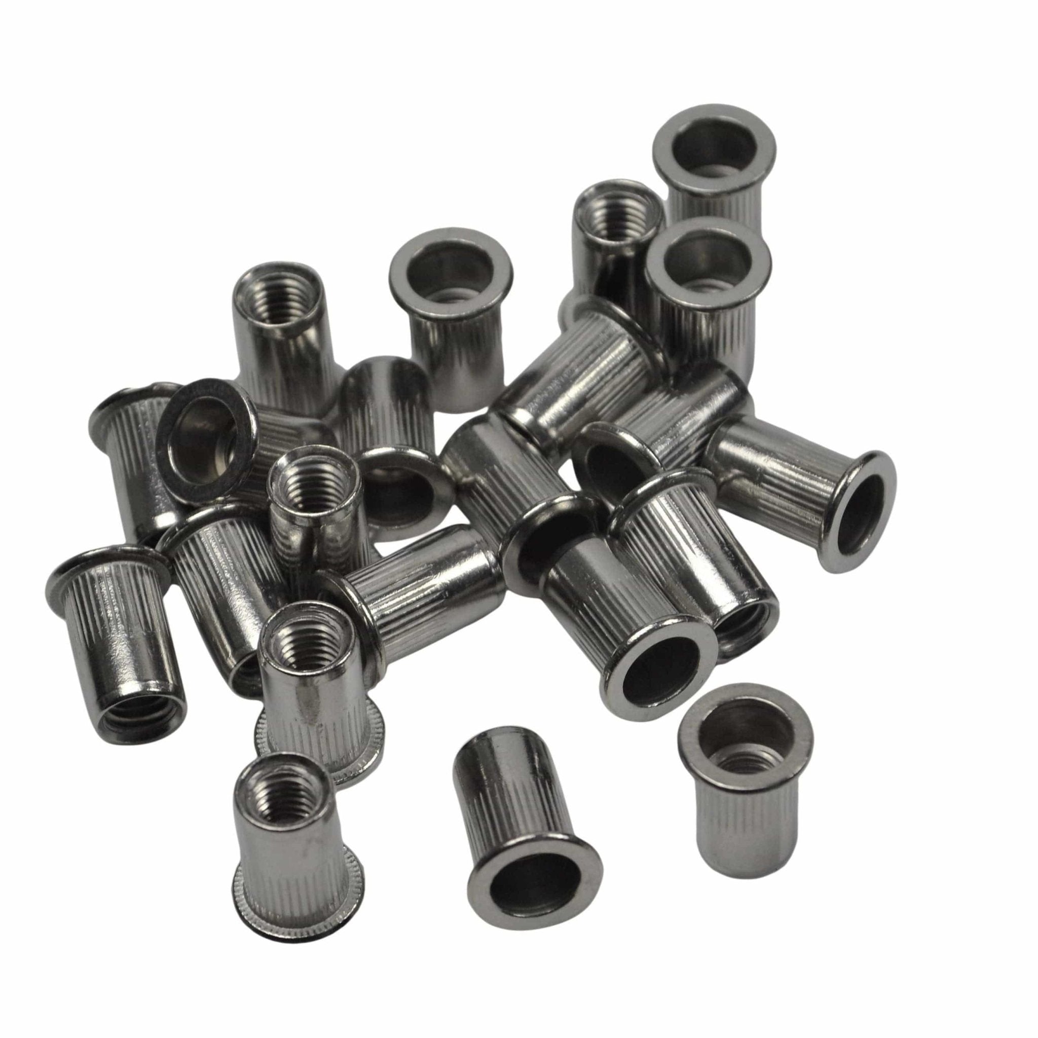 304 Stainless Steel Coarse Metric Nutsert Rivnuts M3 M4 M5 M6 M8 M10 - Twin Eagle Imports