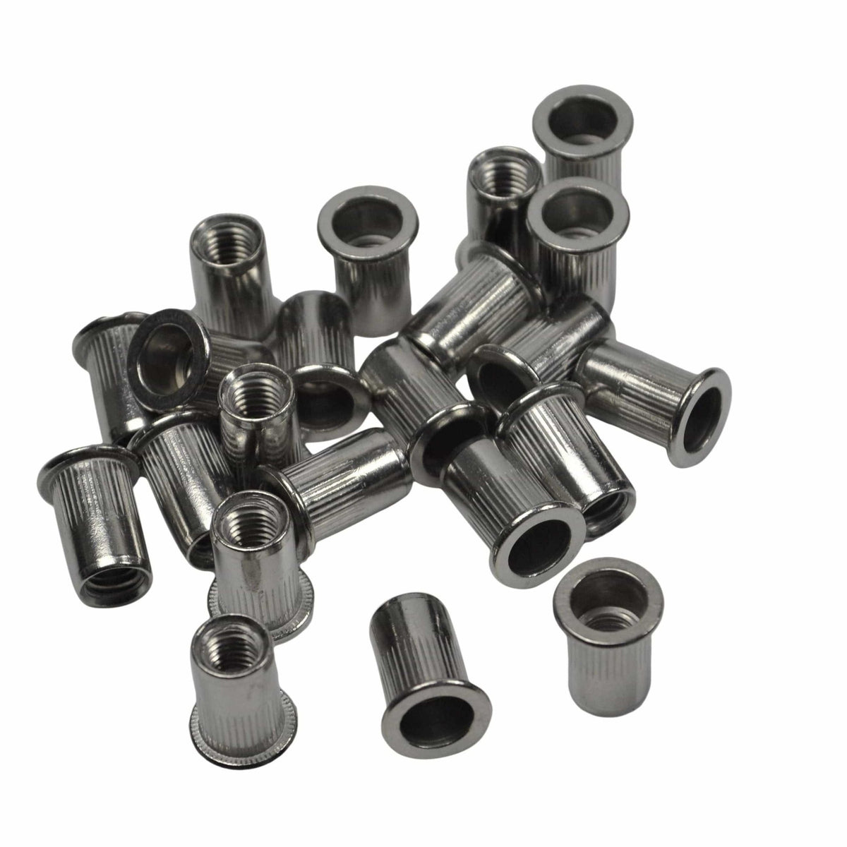 304 Stainless Steel Coarse Metric Nutsert Rivnuts M3 M4 M5 M6 M8 M10 - Twin Eagle Imports