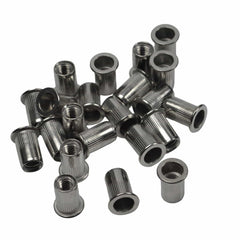 304 Stainless Steel Coarse Metric Nutsert Rivnuts M3 M4 M5 M6 M8 M10 - Twin Eagle Imports