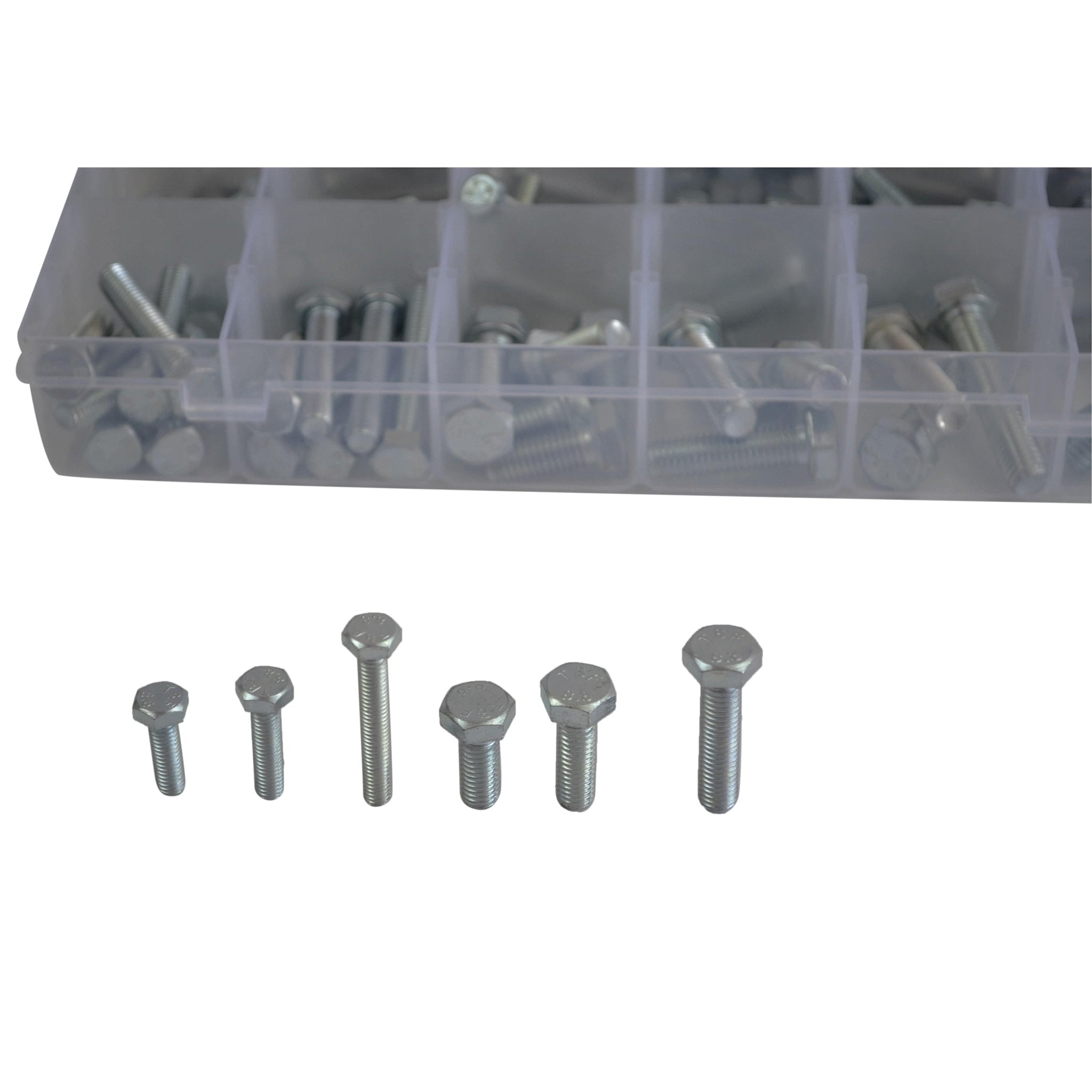 316pc High Tensile Hex Head Bolt and Nut - Twin Eagle Imports